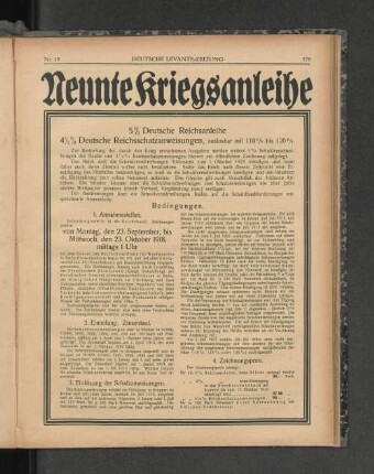 Neunte Kriegsanleihe