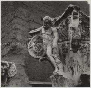 Rom, Caracalla-Thermen, Säulenkapitell
