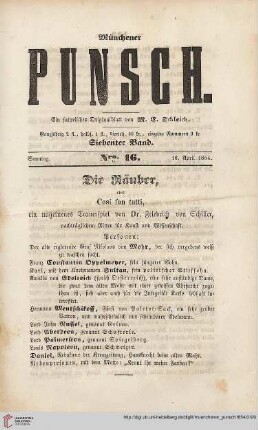Nro. 16 (16. April 1854)