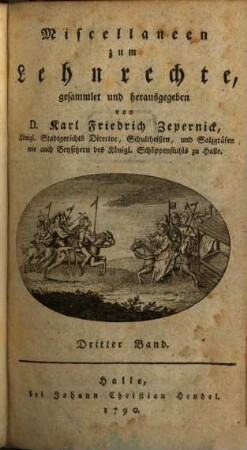Miscellaneen zum Lehnrechte. 3. 1790
