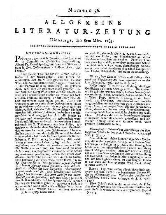 Pistorius, J.: Abhandlung vom Cölibat der Priester und Geistlichen. Basel: Thurneysen 1784