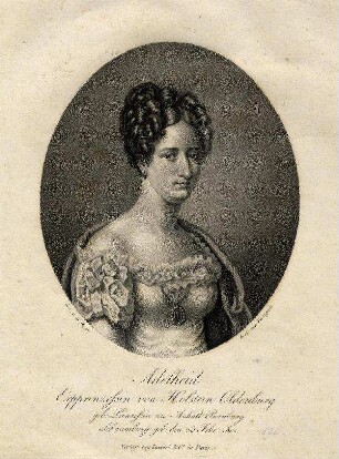 Bildnis Adelheid (1800-1820), Erbprinzessin von Holstein-Oldenburg