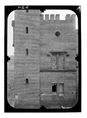 Potsdam-Brandenburger Vorstadt. Pumpwerk (Dampfmaschinenhaus, 1841-1843; L. Persius). Teilansicht