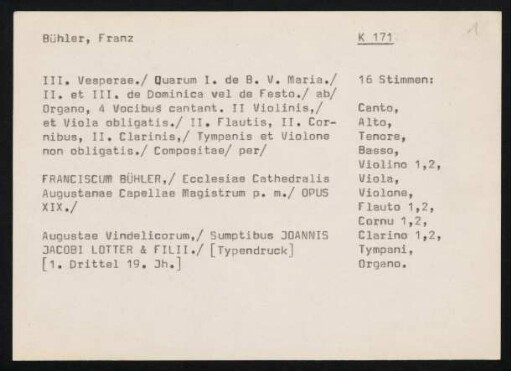 Flauto I.