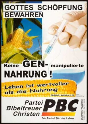 PBC, Europawahl 2009