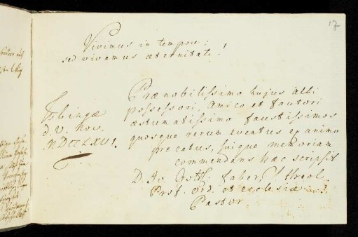 17 Faber, Jo. Gottf.