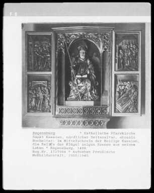 Nördlicher Seitenaltar, ehemals Hochaltar