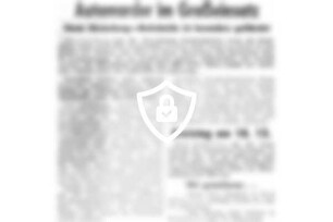 Automarder im Großeinsatz