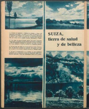 Suiza, tierra de salud y de belleza [Fotografías]