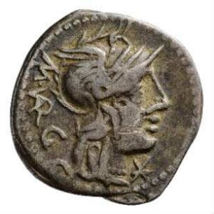 Münze, Denar, 130 v. Chr.