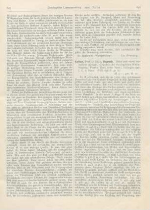 646-647 [Rezension] Kaftan, Julius, Dogmatik. 3. u. 4., verb. Aufl