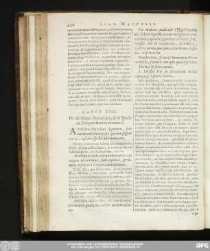 Caput XVIII. De Attributis Dei relatis, & in specie de Dei potestate in creaturas.