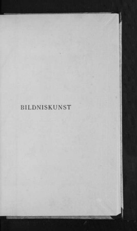 Bildniskunst : Einführung in die neuen Erwerbungen des Jahres 1904 ; Kunsthalle zu Hamburg