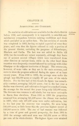 Chapter II. Agriculture and commerce