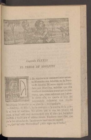 Capítulo CLXXIII - El error de Adolfito