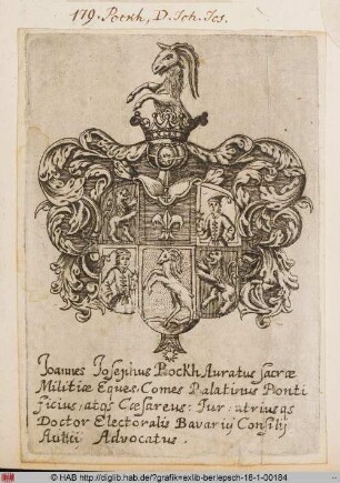 Wappen des Johann Joseph Pockh