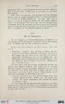 Der hl. Hieronymus