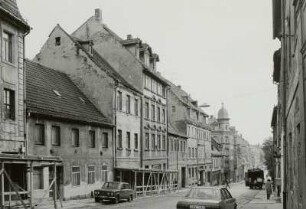 Teichstraße. Nordseite vom Wohnhaus Nr. 22 nach Westen