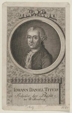Bildnis des Johann Daniel Titius