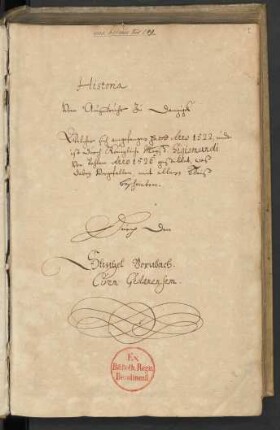 Historia vom Aufruhr zu Danzig und wie er 1526 gestillet