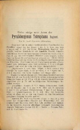 Deutsche entomologische Zeitschrift : lepidopterologische Hefte. 5. 1892
