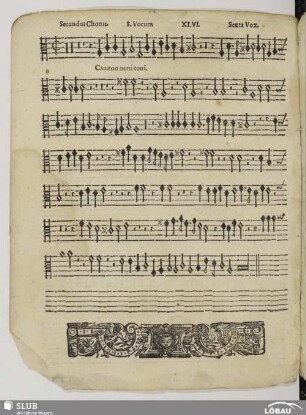 XLVI. Canzon noni toni