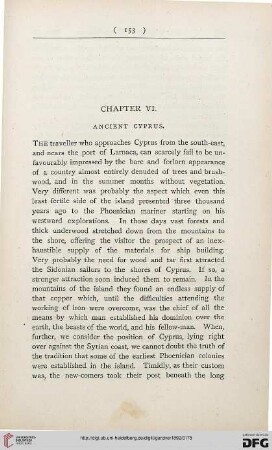 Chapter VI: Ancient Cyprus