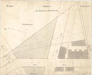 Dolmetsch, Heinrich; Stuttgart; Markuskirche - Lageplan