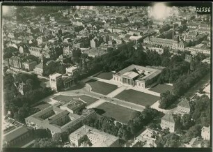 München, Königsplatz, Glyptothek, Propyläen