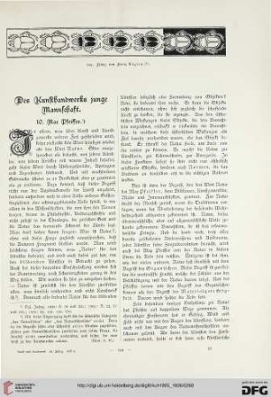 Des Kunsthandwerks junge Mannschaft, [10]: Max Pfeiffer