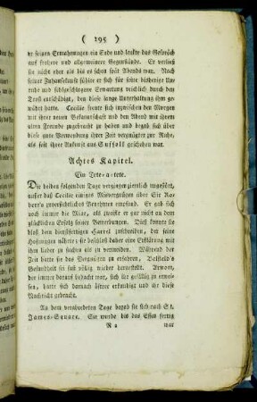 Achtes Kapitel. Ein Tete-a-tete.