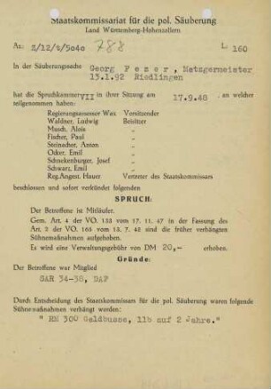 Fezer, Georg