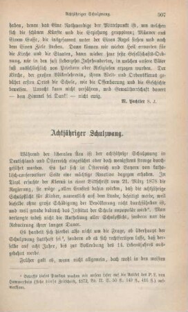 507-519 Achtjähriger Schulzwang