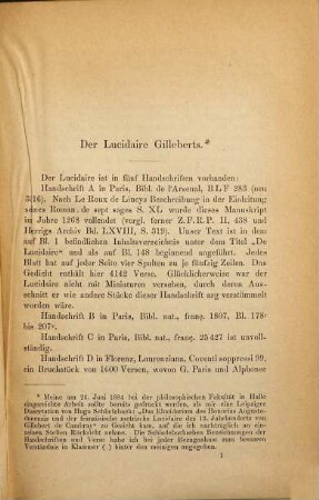 Der Lucidaire Gilleberts : Inaug. Diss. (Elucidarius)
