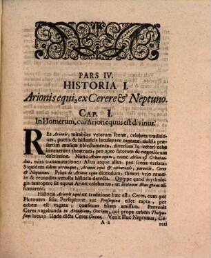 Arion Citharoedus A Delphine In Mari Servatvs : In Veteres Poetas Et Historicos: Pro Rebvs Jonæ Lvcvlentivs Illvstrandis Et Vberivs Vindicandis, Qvando Græcam Illam Historiam Ex Jona Derivatam Ajvnt