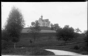 Baitenhausen Wallfahrtskapelle Sankt Maria zum Berg Karmel Gesamtansicht von Norden