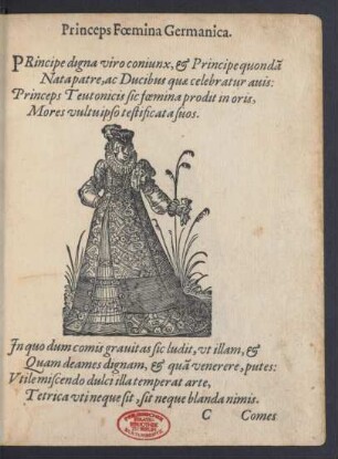 Princeps Foemina Germanica.