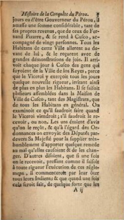 Histoire de la découverte et de la conquête du Perou, 2. (1774). - VIII, 479 S.
