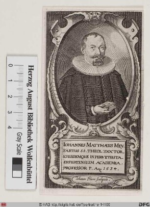 Bildnis Johann Matthäus Meyfart