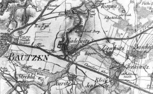 Bautzen-Nadelwitz. Oberreit, Sect. Bautzen, 1844/46