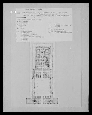 Edfu, Grundriss des Horustempels