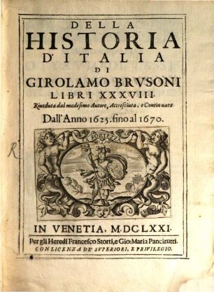 Della historia d'Italia : libri 38