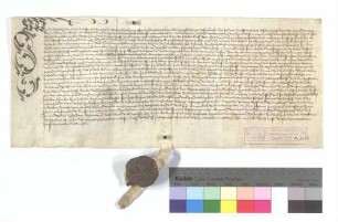 Vor dem Gericht zu Oberkirch verkauft Vernecher, genannt Trach, Alt-Stadtschreiber zu Oberkirch, dem Kloster Allerheiligen genannte Matten zu Oberkirch um 60 rheinische Gulden.