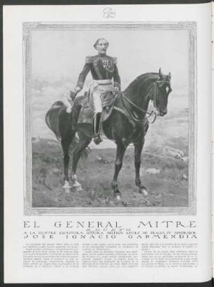 [Retrato de General don Bartolomé Mitre]