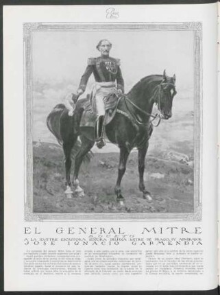 [Retrato de General don Bartolomé Mitre]
