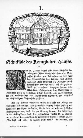 Schicksale des Königlichen Hauses