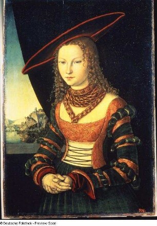 Bildnis einer jungen Dame
