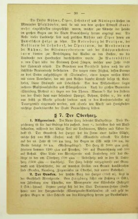 7. Der Oberharz