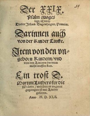 Der XXIX. Psalm