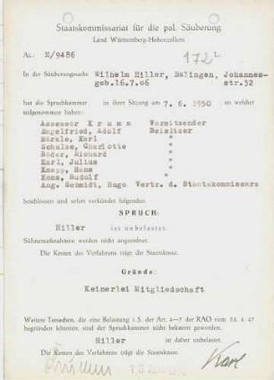 Hiller, Wilhelm
